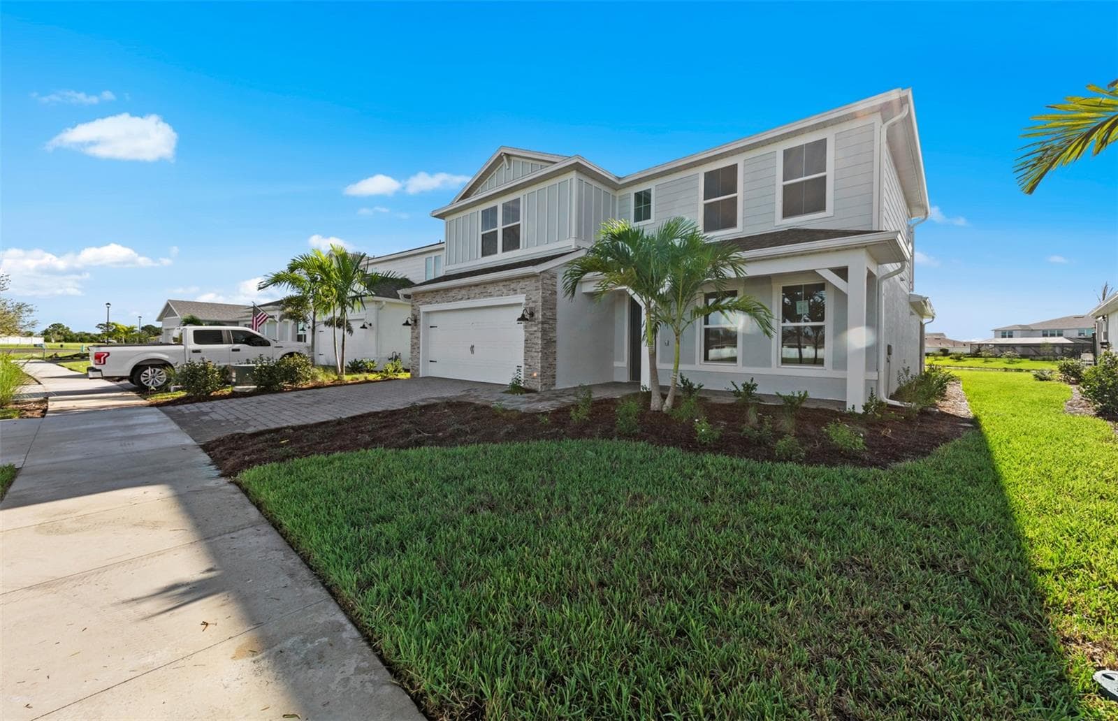 Burbank exterior, not of the actual home. - 7617 FULHAM AVE, BRADENTON