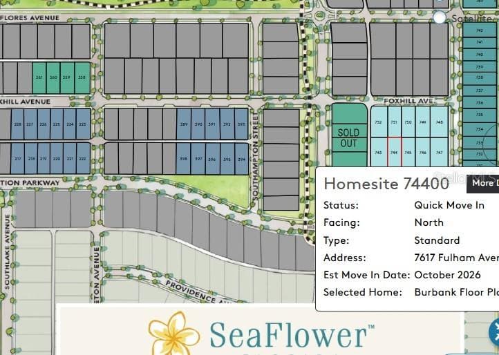 Map - 7617 FULHAM AVE, BRADENTON