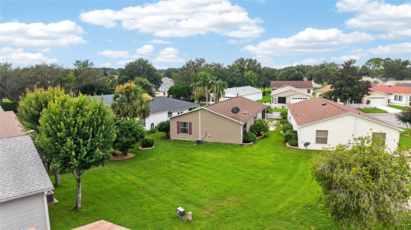 Rear Yard Aerial - 2673 SUFFOLK ST, THE VILLAGES