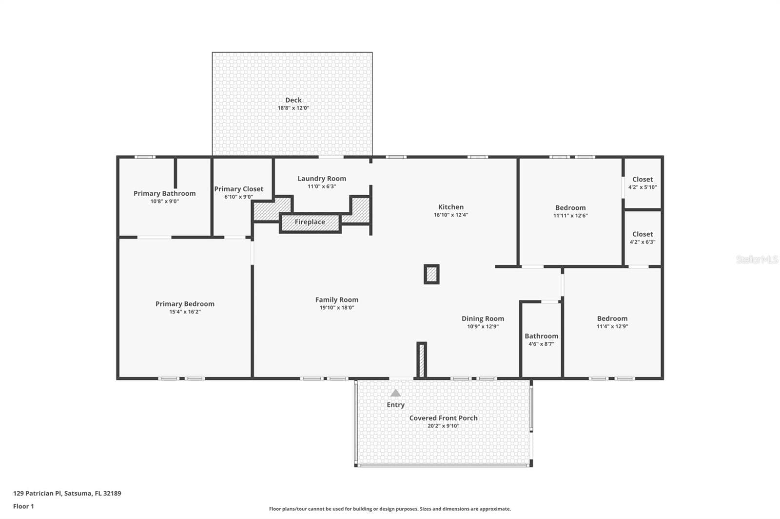 Floor plan - 129 PATRICIAN PL, SATSUMA