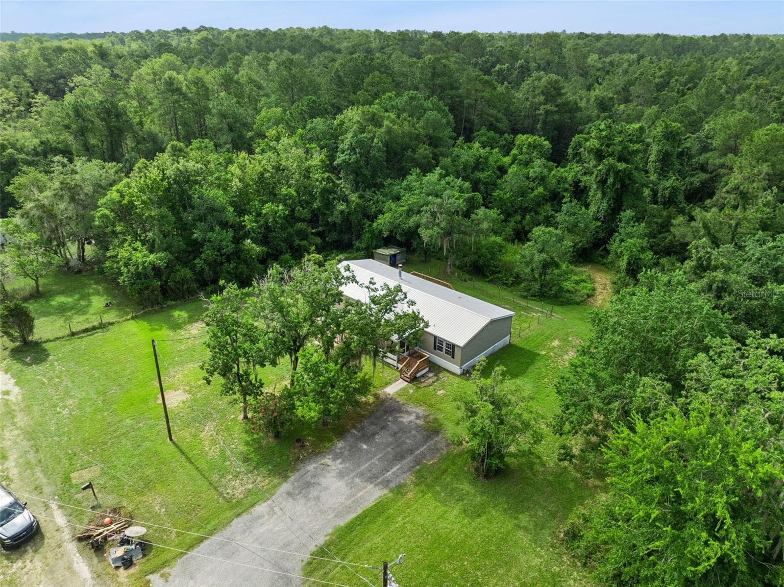 Aerial Street view of house - 129 PATRICIAN PL, SATSUMA