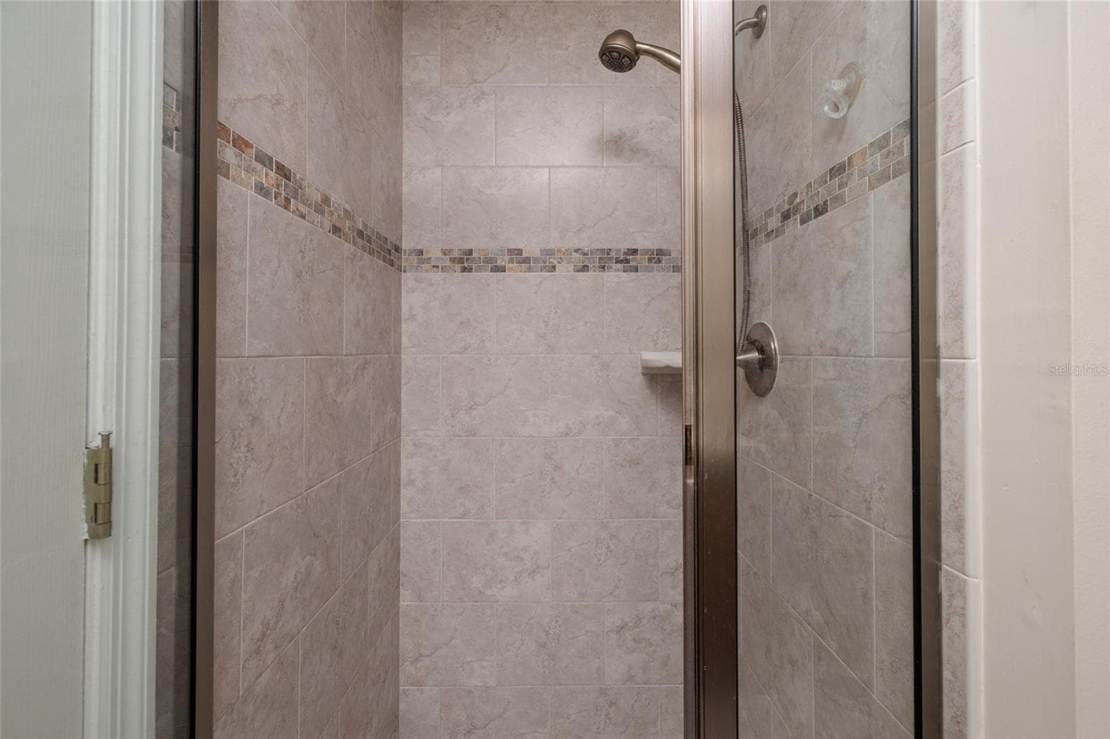bathroom 2, walk-in shower - 17557 FAIRMEADOW DR, TAMPA