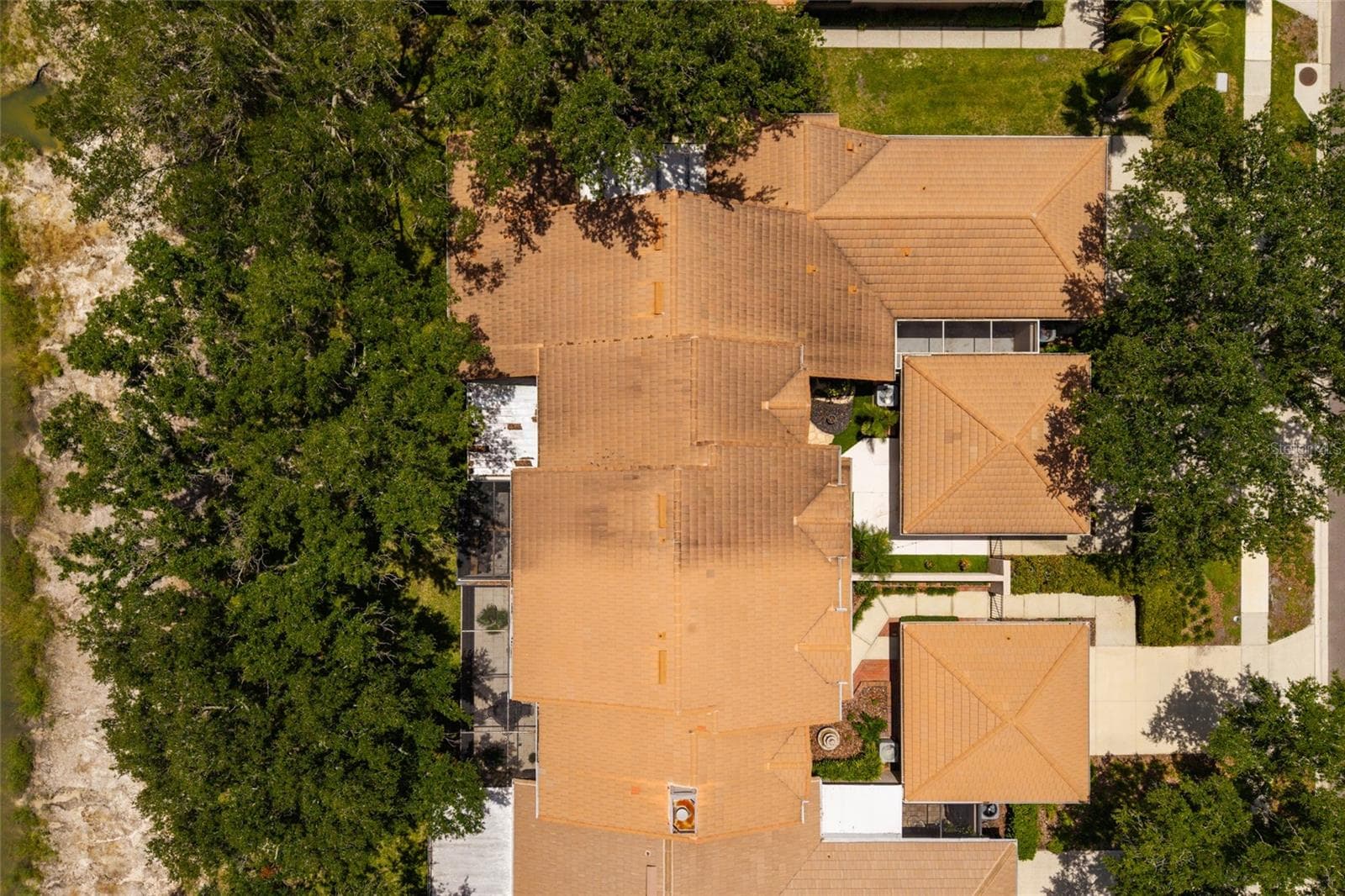 Aerial view unit - 17557 FAIRMEADOW DR, TAMPA