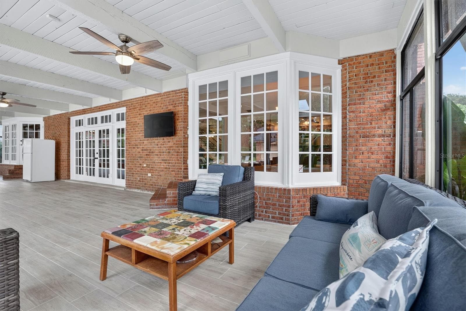 Rear patio - 306 OAK ESTATES DR, ORLANDO