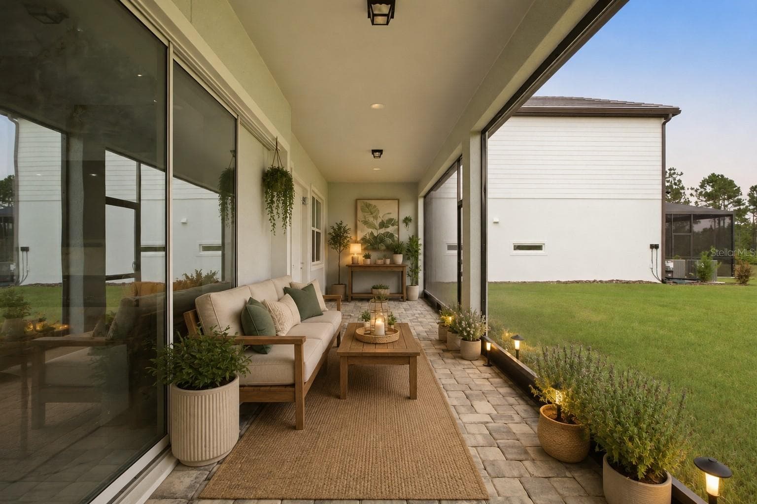 Back Patio (Virtual Stage) - 1515 VALIER PT, ZEPHYRHILLS