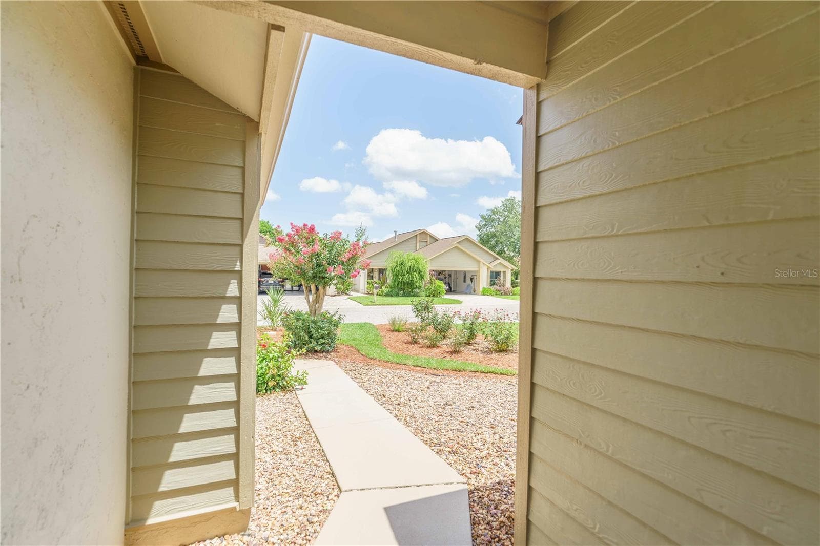 View from front door - 4418 NE 4TH ST, OCALA