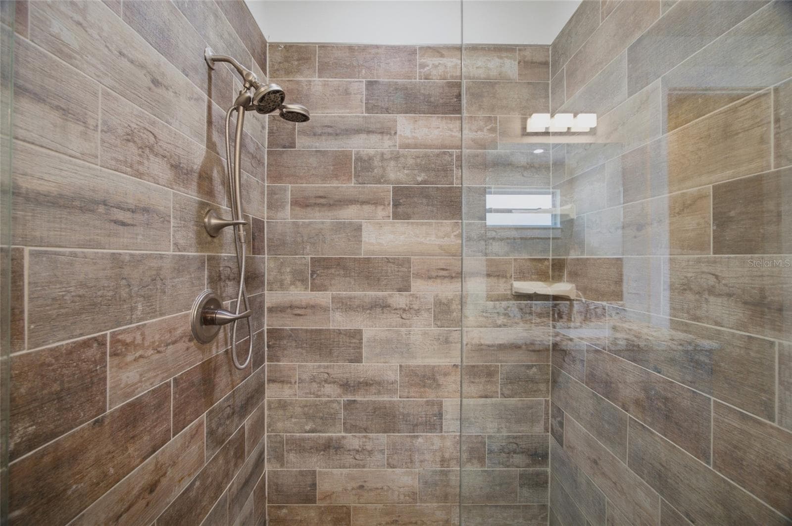 Shower in Primary Bathroom - 1707 E EMMA ST, TAMPA