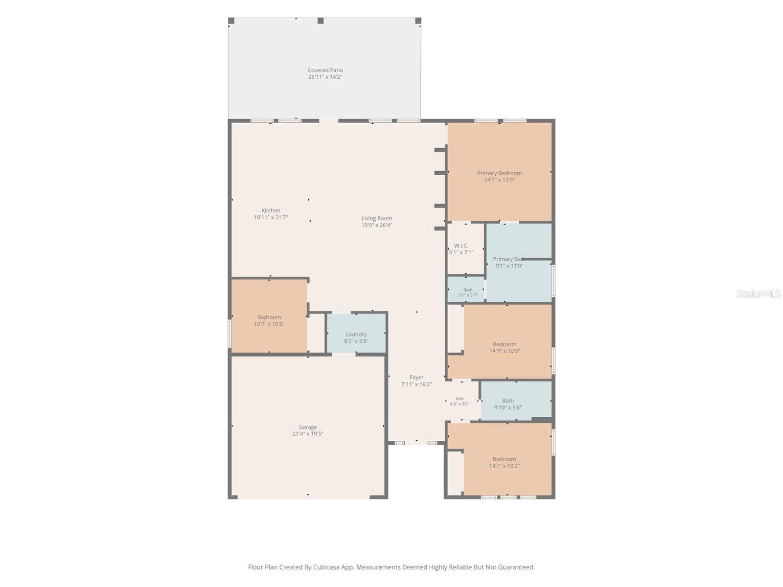 Floor Plan - 1707 E EMMA ST, TAMPA