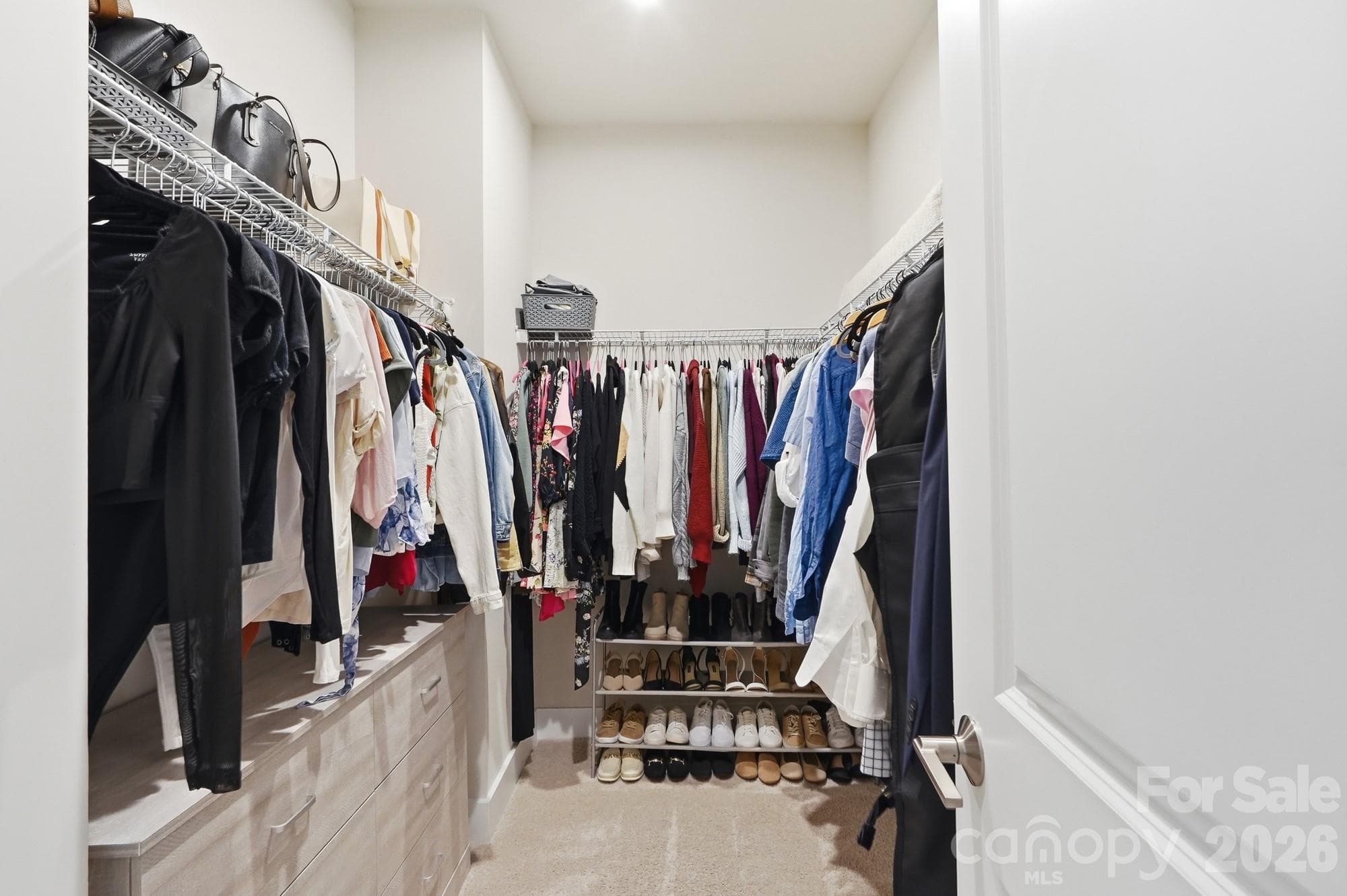 Walk-in closet - 4118 Polluck Way, Charlotte