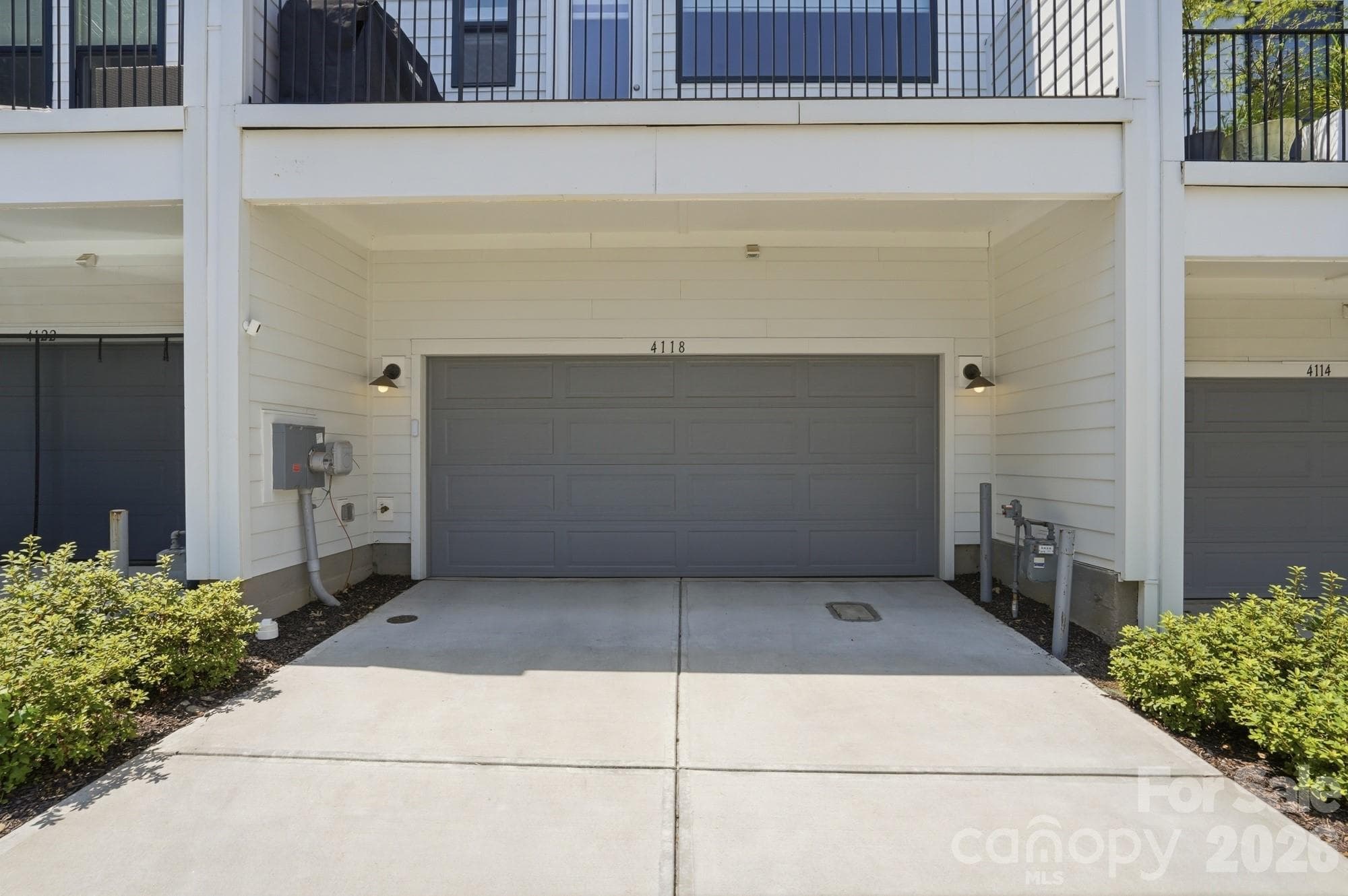 2 car garage - 4118 Polluck Way, Charlotte