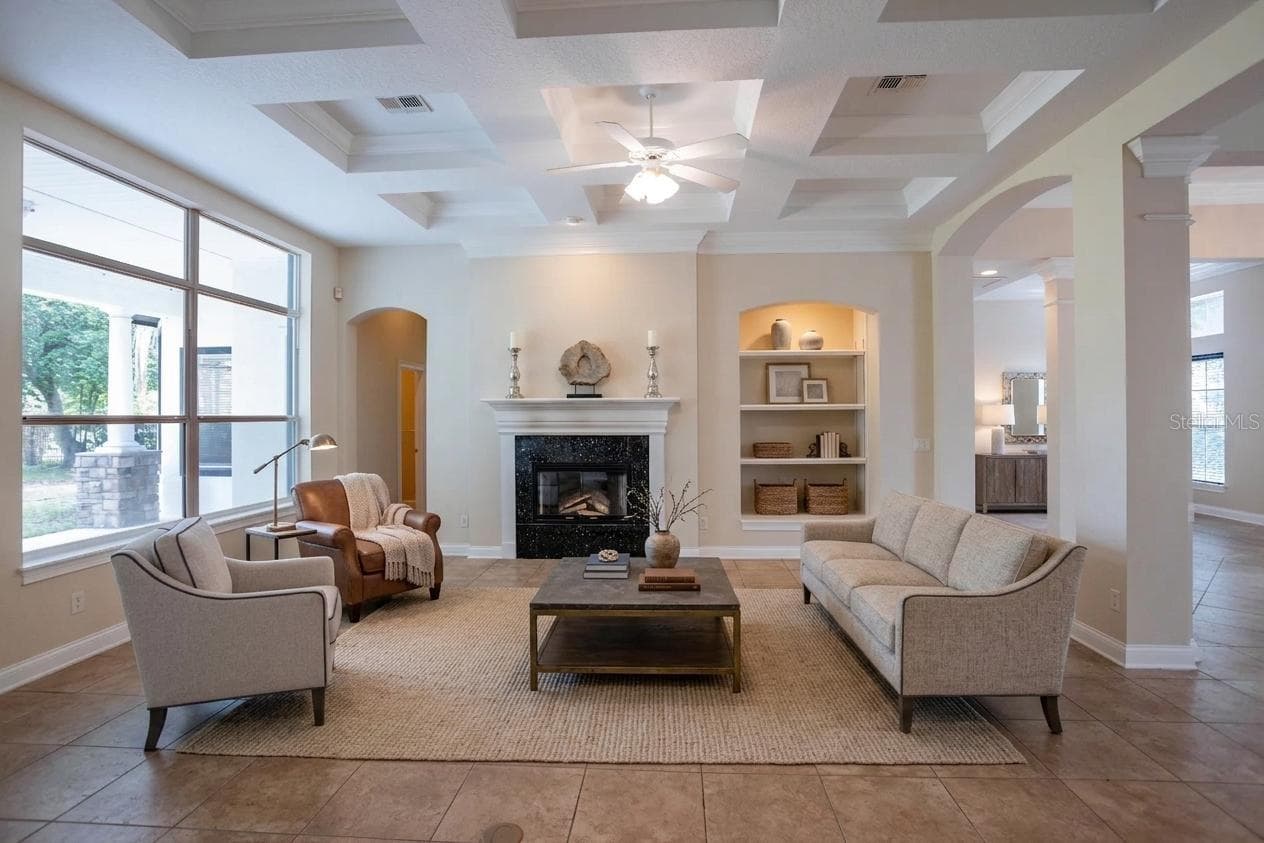 Virtual Great Room - 25609 HAWKS RUN LN, SORRENTO