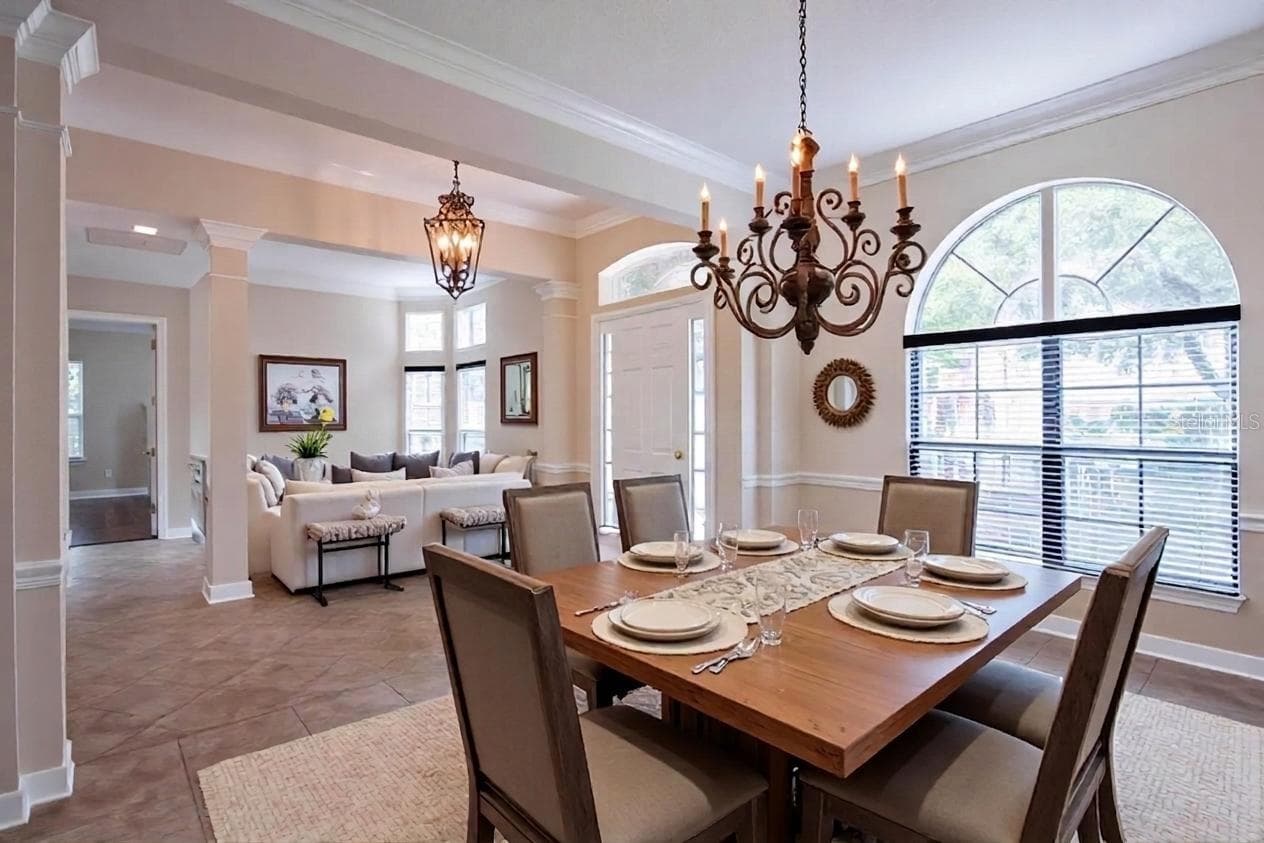 Virtual Dining Room - 25609 HAWKS RUN LN, SORRENTO