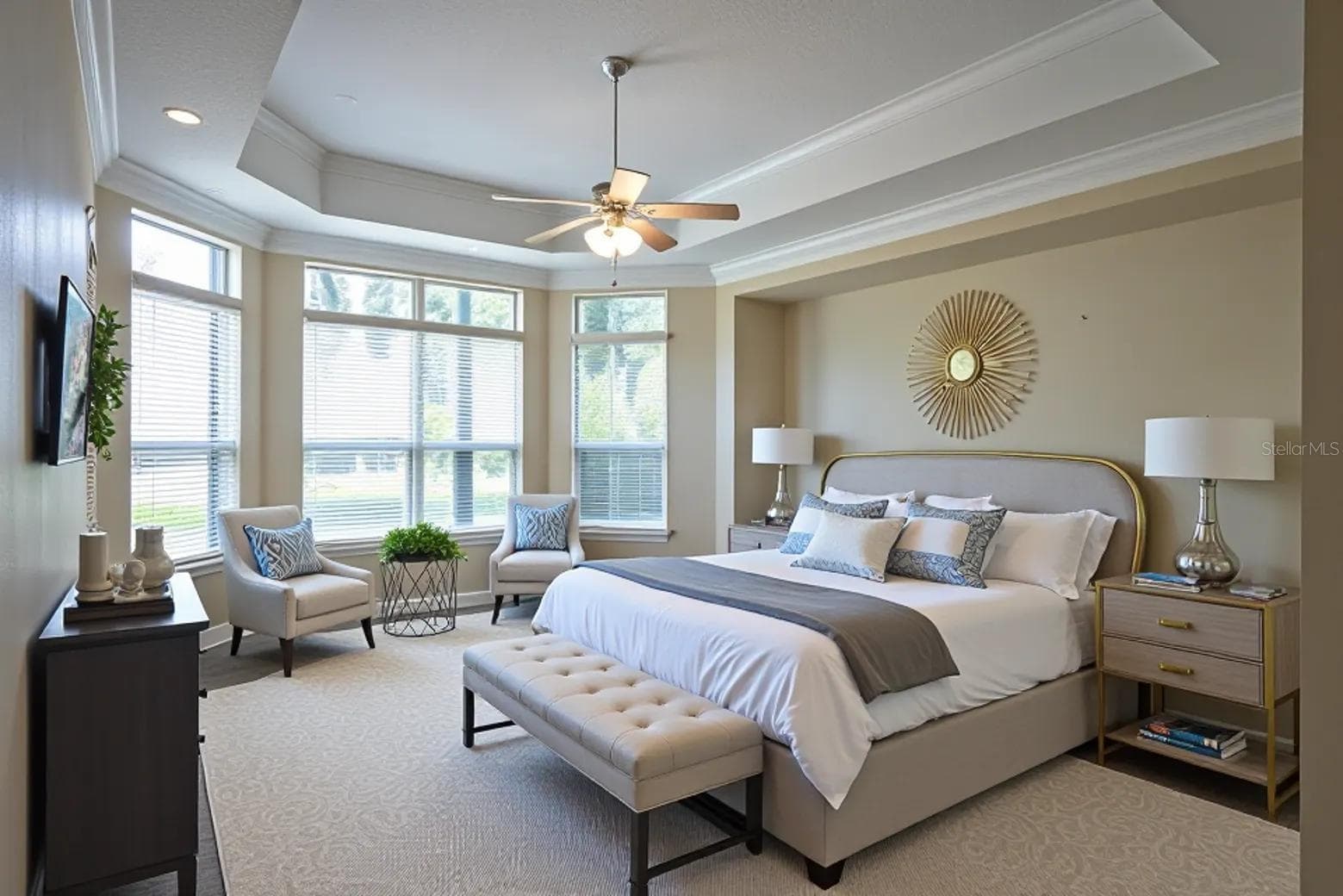Virtual Primary Bedroom - 25609 HAWKS RUN LN, SORRENTO