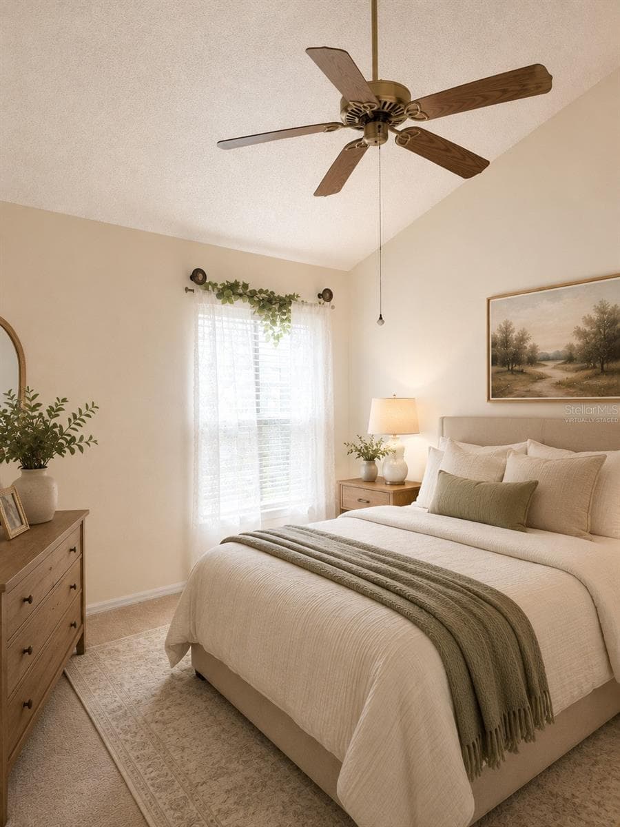 Virtually Staged - Bedroom 2 - 7935 OAKSTONE CT, ORLANDO