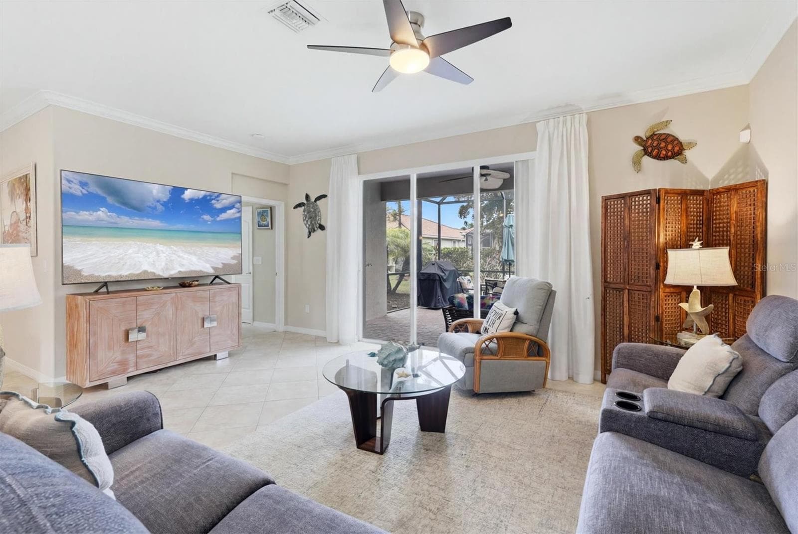 Living Room - 11702 ANHINGA AVE, VENICE