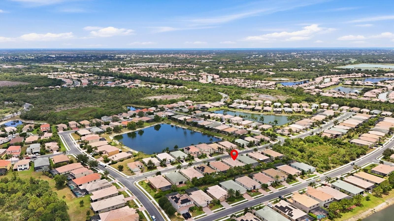 Aerial - 11702 ANHINGA AVE, VENICE