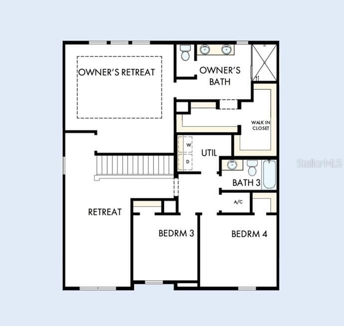 Floor Plan Second Floor - 5831 NATIVE OAK ST, MOUNT DORA