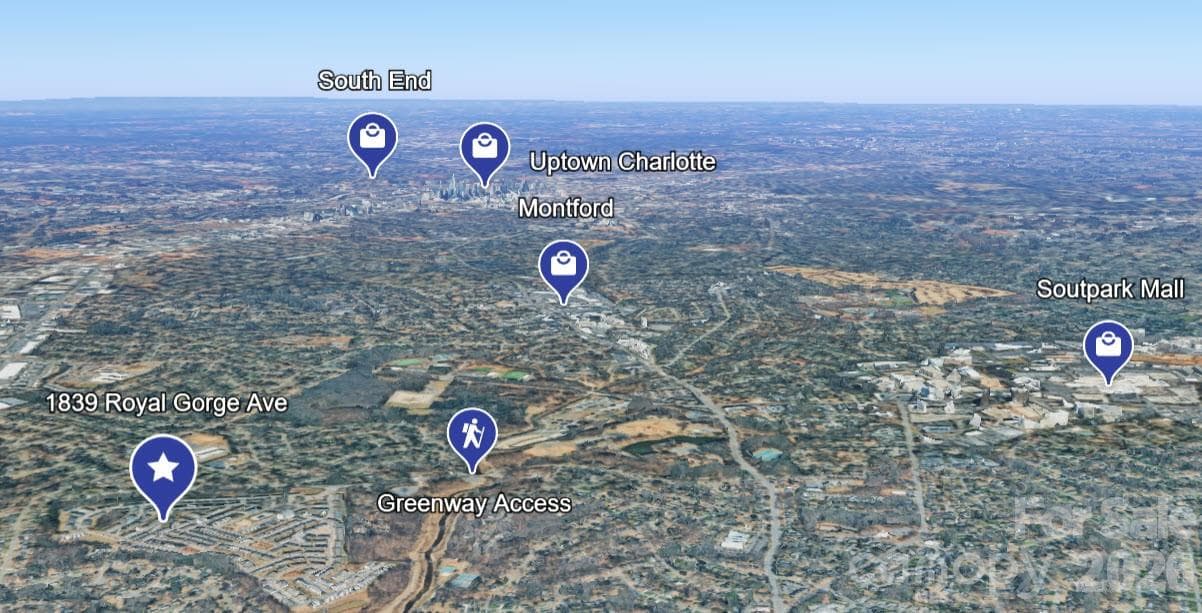Located between South Park and South End, cinvenient to Uptown commute. - Charlotte
