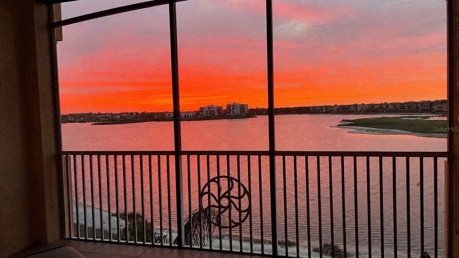 Beautiful Sunset from Watercrest - 6474 WATERCREST WAY #403, LAKEWOOD RANCH