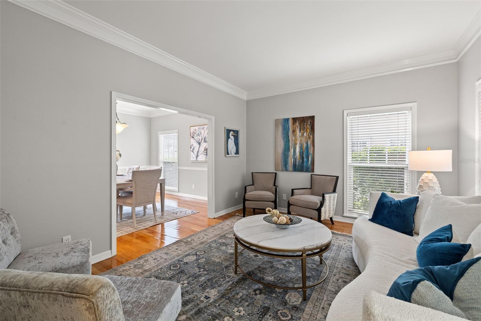 Formal living room - 3233 W PARKLAND BLVD, TAMPA