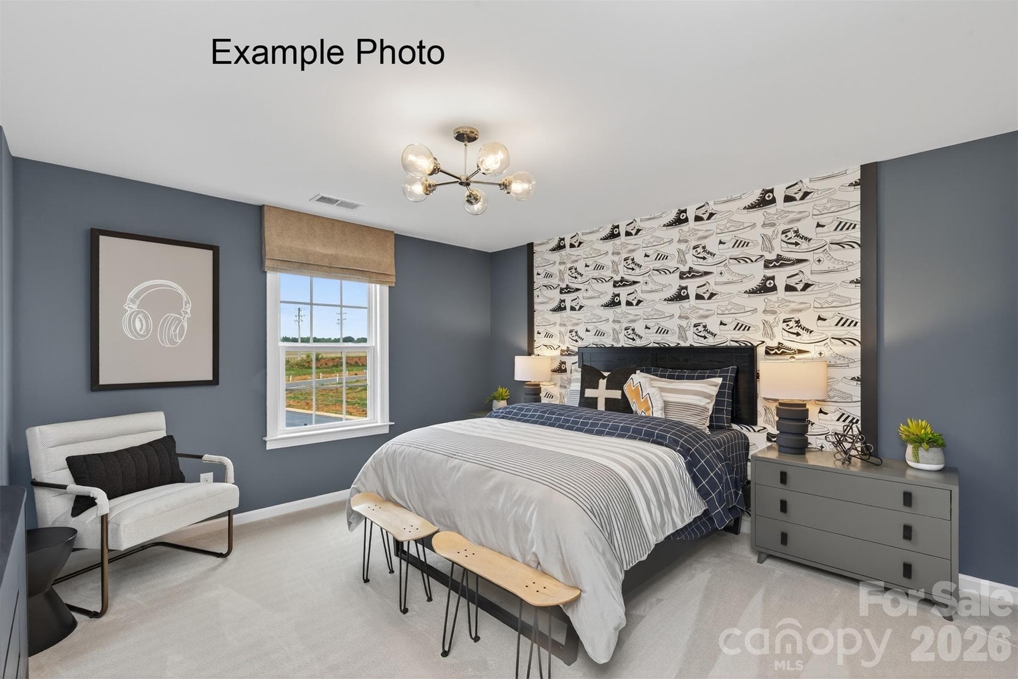 Example Photo - Bedroom 4 - 4800 Glen Stripe Drive, Indian Trail