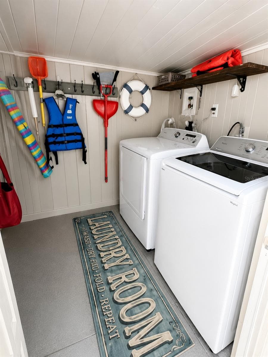 Separate Outparcel for Laundry in your Courtyard - 3717 115TH STREET CT W, BRADENTON