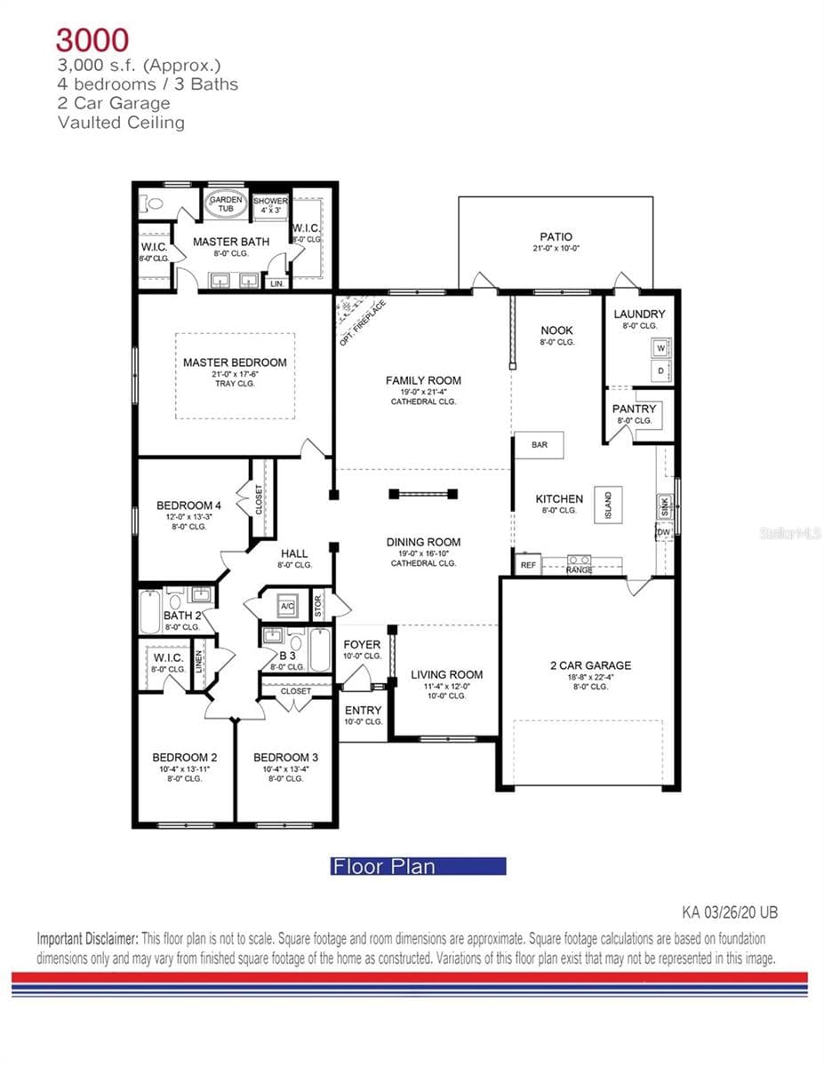 Single Family Residence at 3121 SW 170TH PL, OCALA, photo 2 of 26