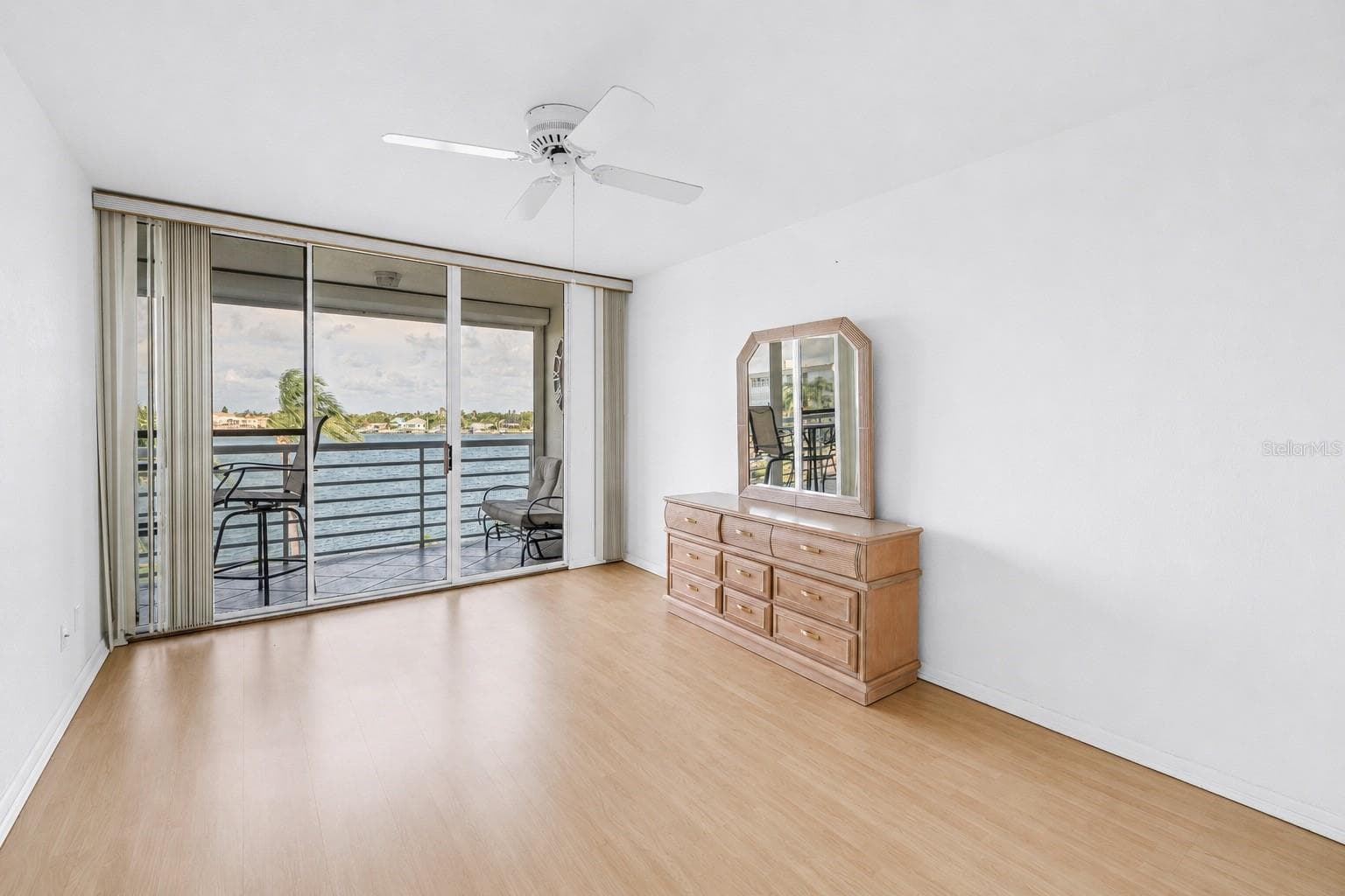 Primary Bedroom with access to Balcony and SW water views - 6001 BAHIA DEL MAR CIR #428, ST PETERSBURG