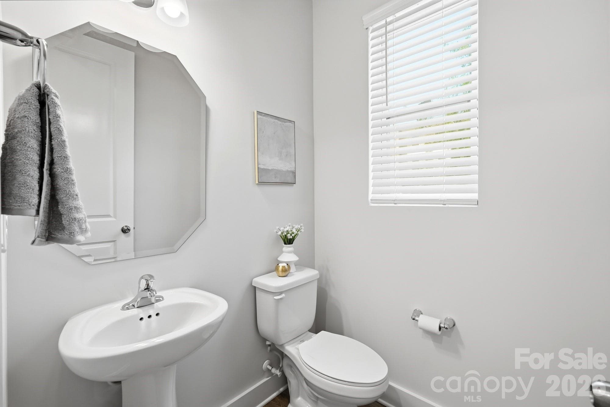 Main Level Half Bath - 2745 Ensemble Court, Charlotte