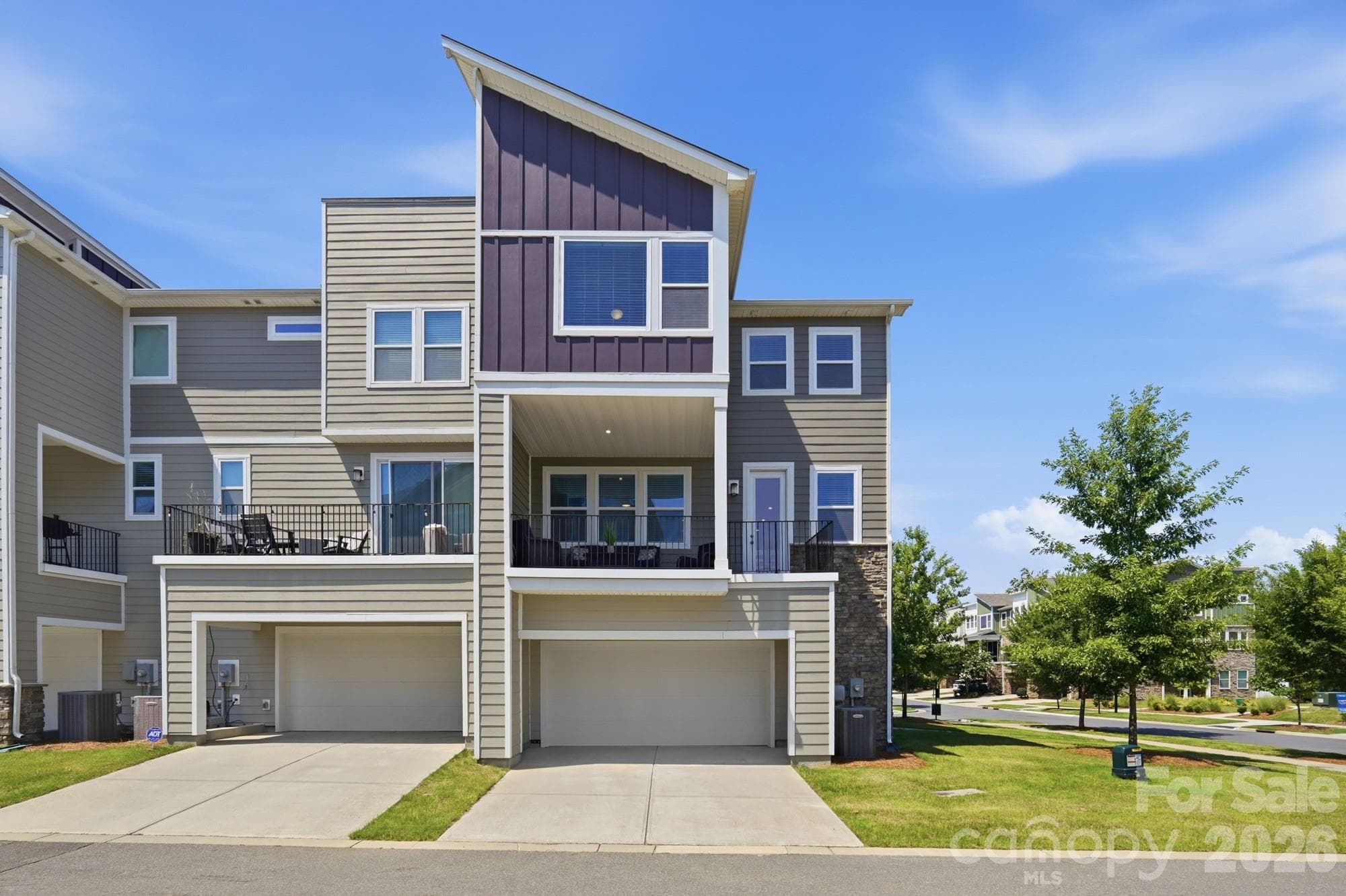 Garage is insulated & drywalled with extra storage space - 2745 Ensemble Court, Charlotte