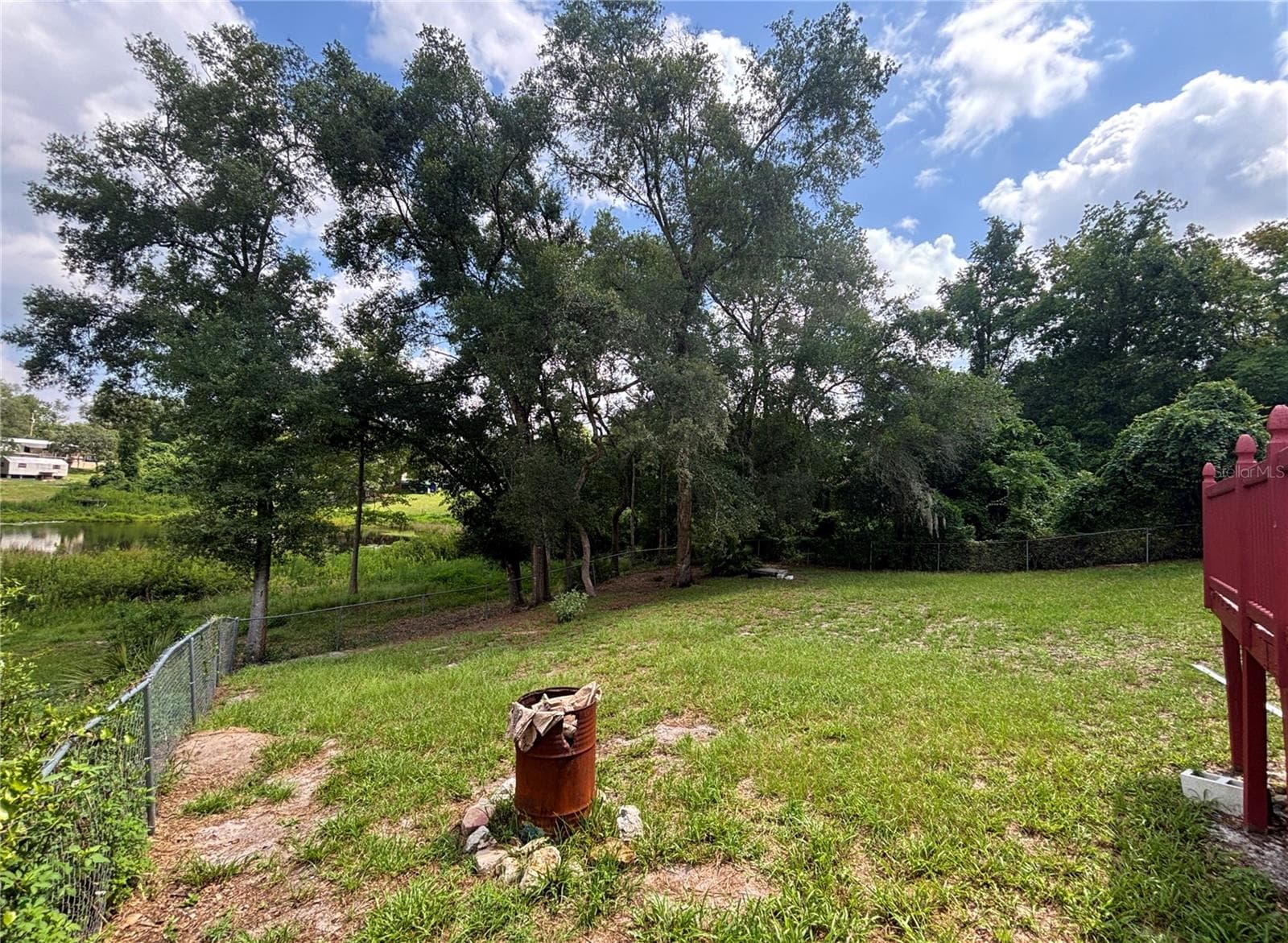 Back yard - 18225 SE 22ND PL, SILVER SPRINGS