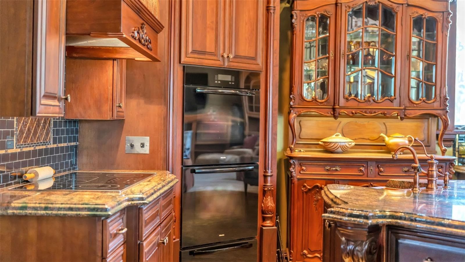 Miele Brand Built in Double Ovens, Glass Flat top Range, Commercial grade GE Monogram- Refrigerator & Freezer, Double stacked Integrated Beverage, Dishwasher & Microwave Drawers are hidden in plain sight! - 5503 DOWNING ST, DOVER