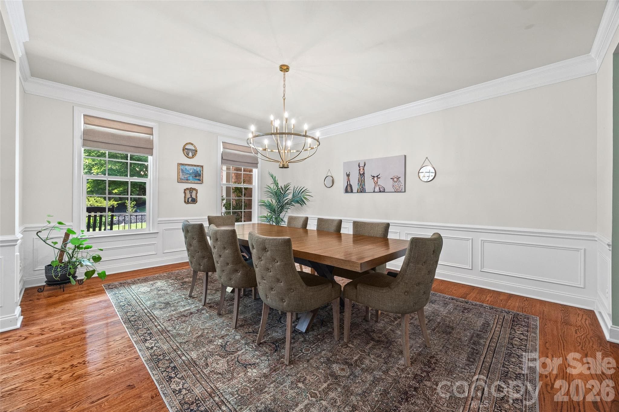 Large Dining Room - 121 Isle Run Drive, Mooresville