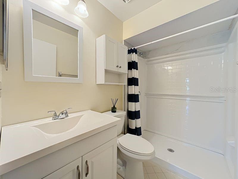 Updated Primary Bath w/Shower Stall - 340 GOLFSIDE CV #340, LONGWOOD