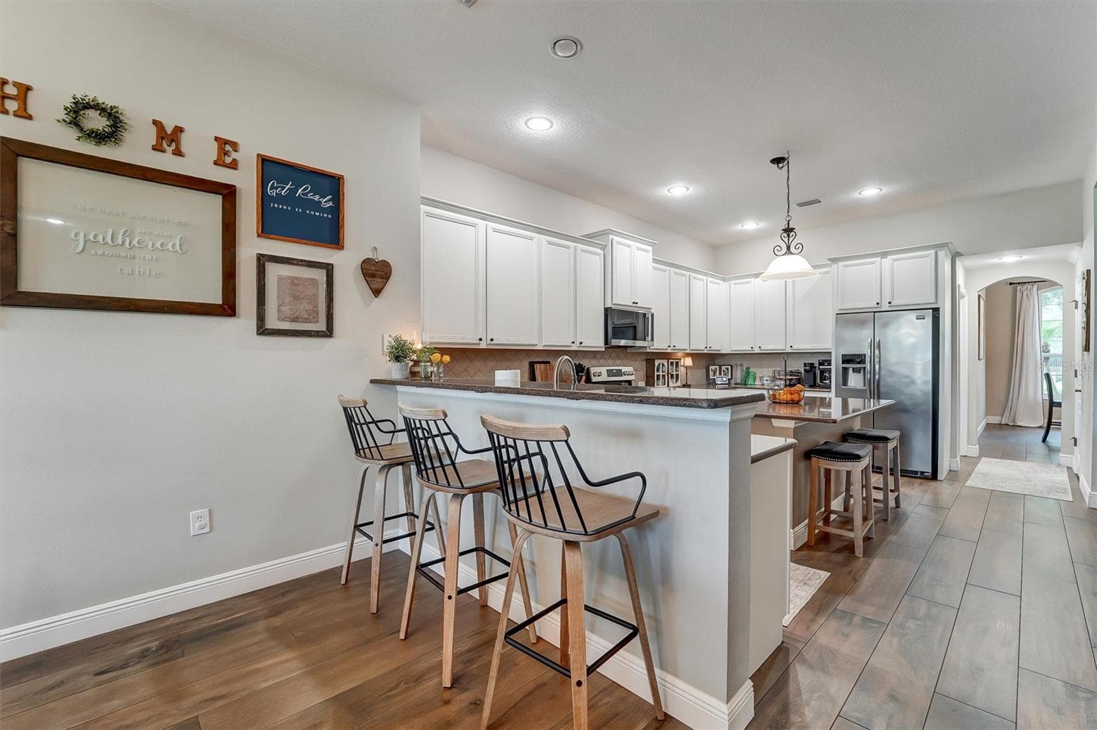 Breakfast Bar - 7136 DERWENT GLEN CIR, LAND O LAKES