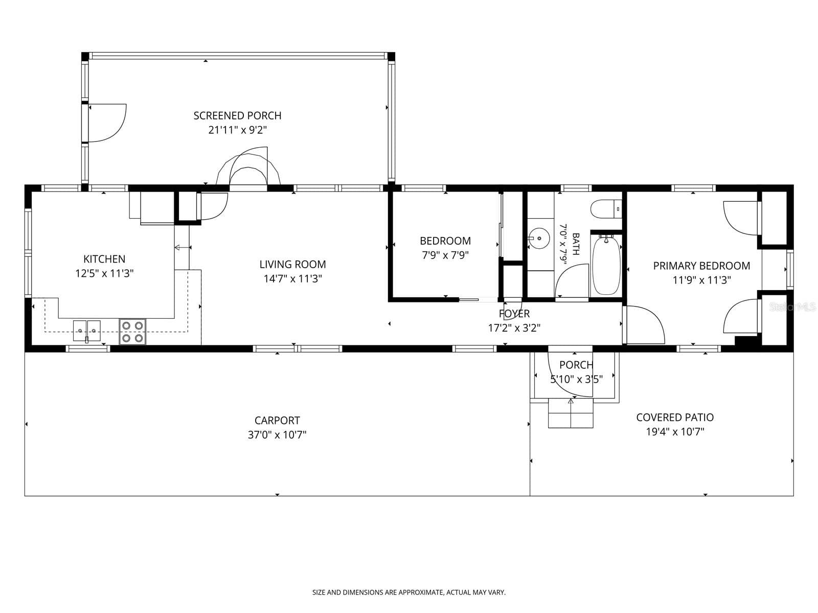 Mobile Home at 3519 MAINE AVE, SEBRING, photo 12 of 12