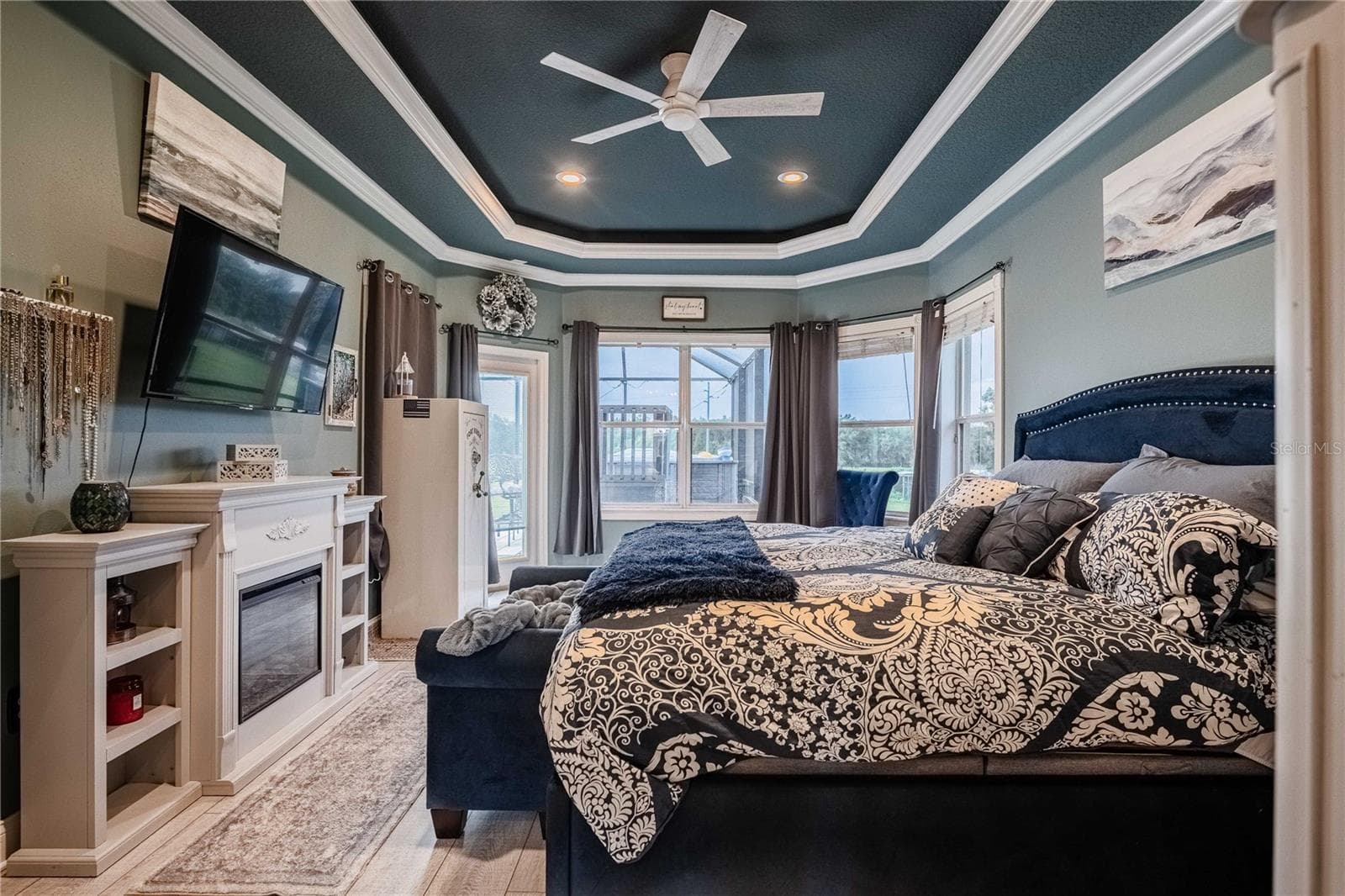 Primary bedroom - 4280 TURNER RD, MULBERRY