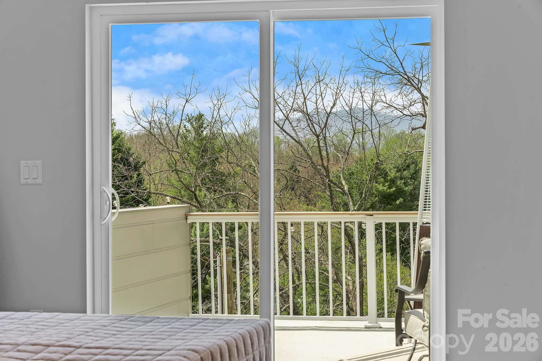 Access from the Primary Suite to the Rooftop Terrace - 9 Gudger Road, Asheville
