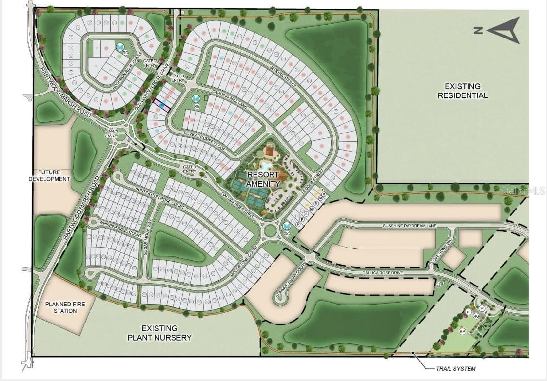 11275 Silver Trumpet Loop Site Map - 11275 SILVER TRUMPET LOOP, WINTER GARDEN