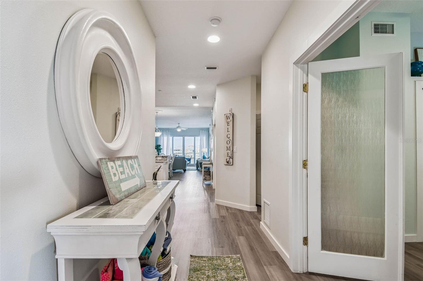 Inviting entrance to unit 304 - 530 S GULFVIEW BLVD #304, CLEARWATER BEACH