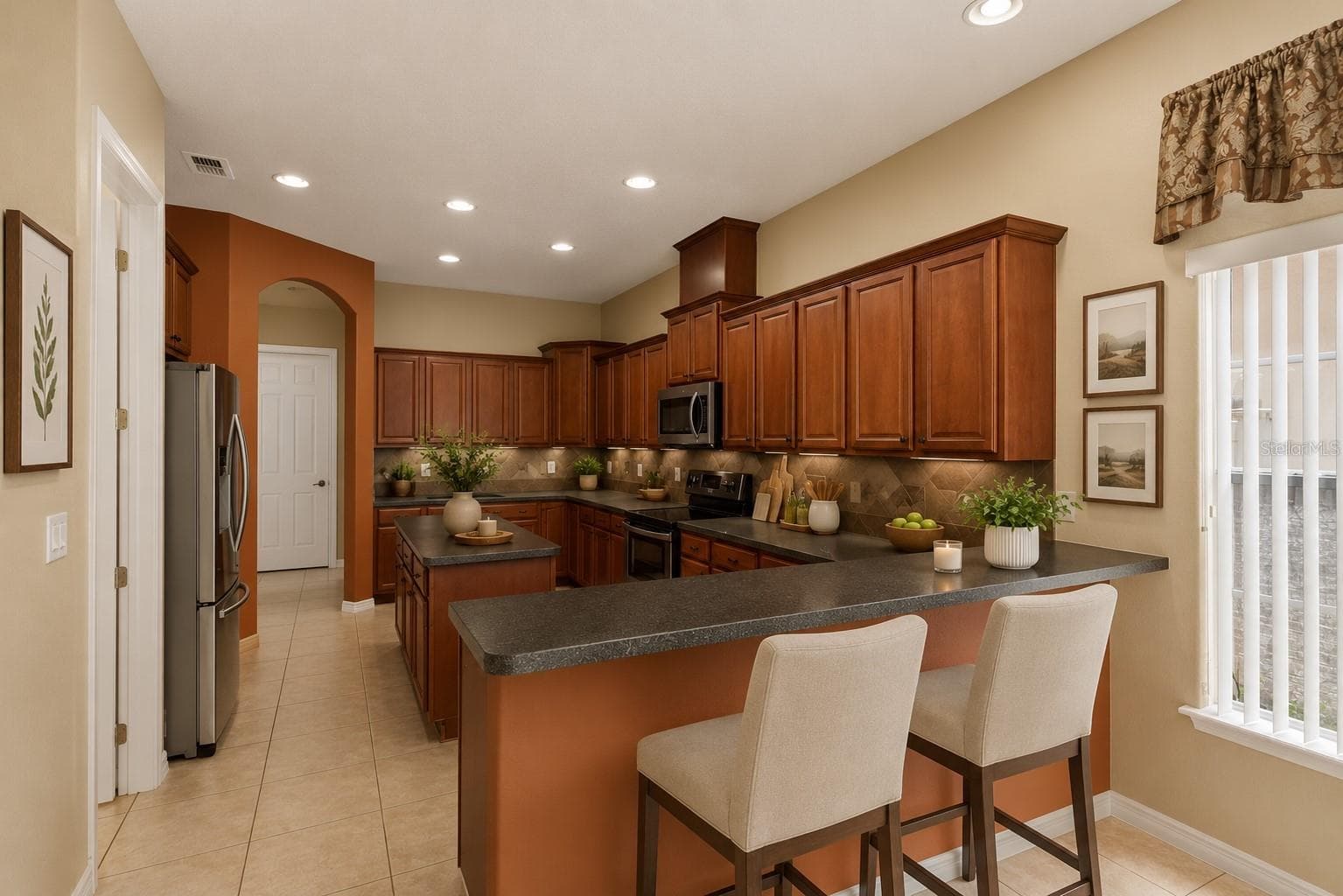 Kitchen view - 16407 BRISTOL LAKE CIR, ORLANDO