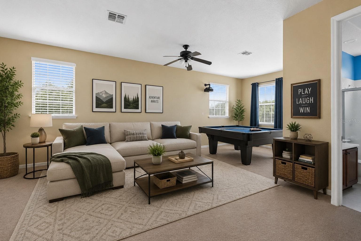 Upstairs Lolf/Game room - 16407 BRISTOL LAKE CIR, ORLANDO