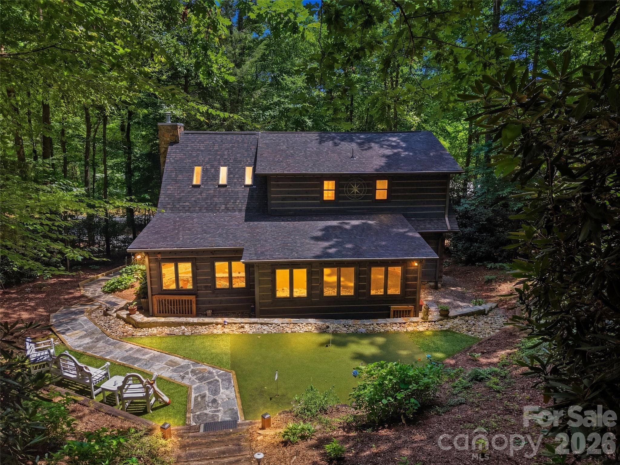 Single Family Residence at 6 Laurel Branch Drive, Black Mountain, photo 3 of 48