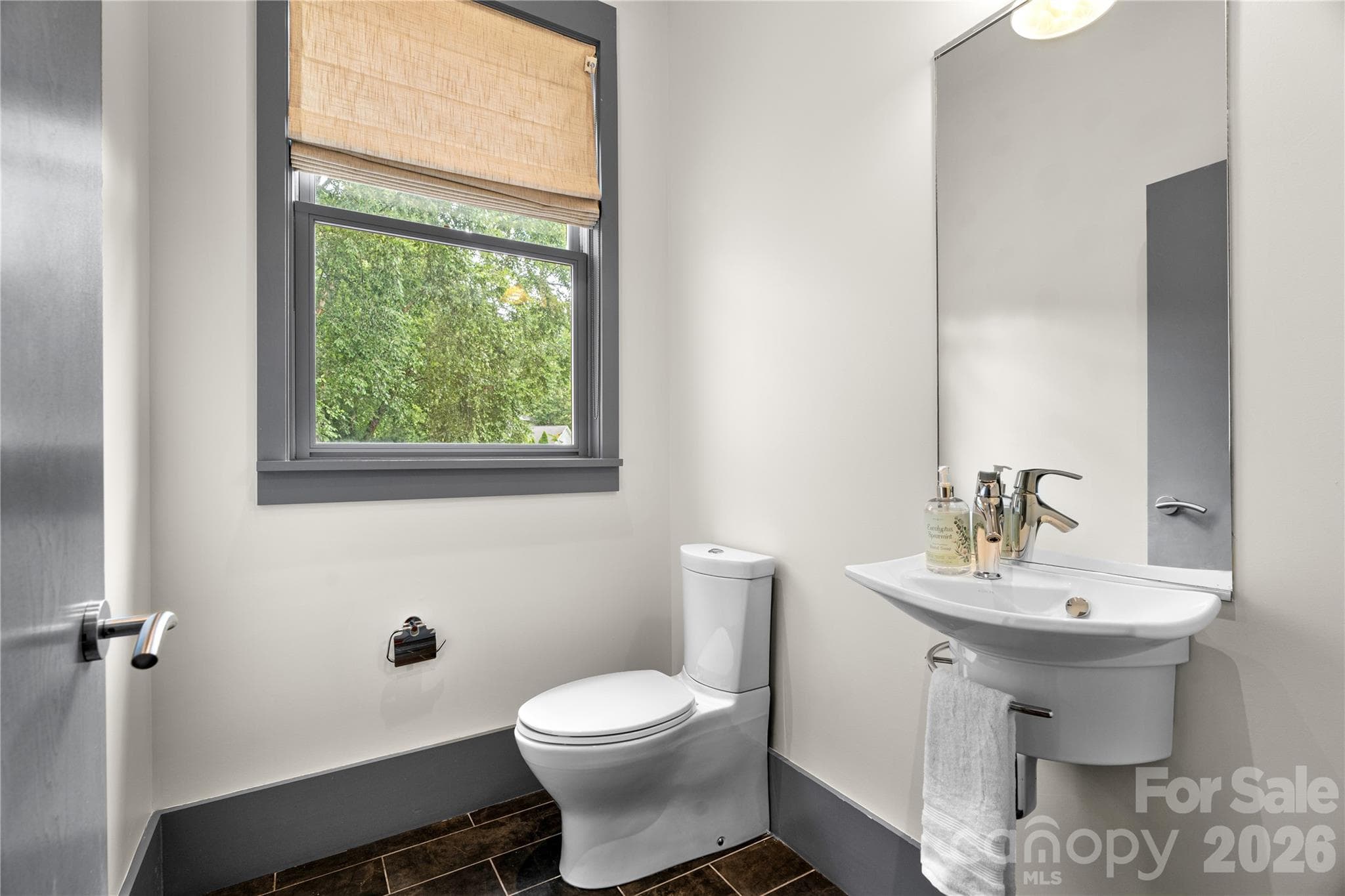 Half-bathroom on main level - 31 Grey River Run, Woodfin