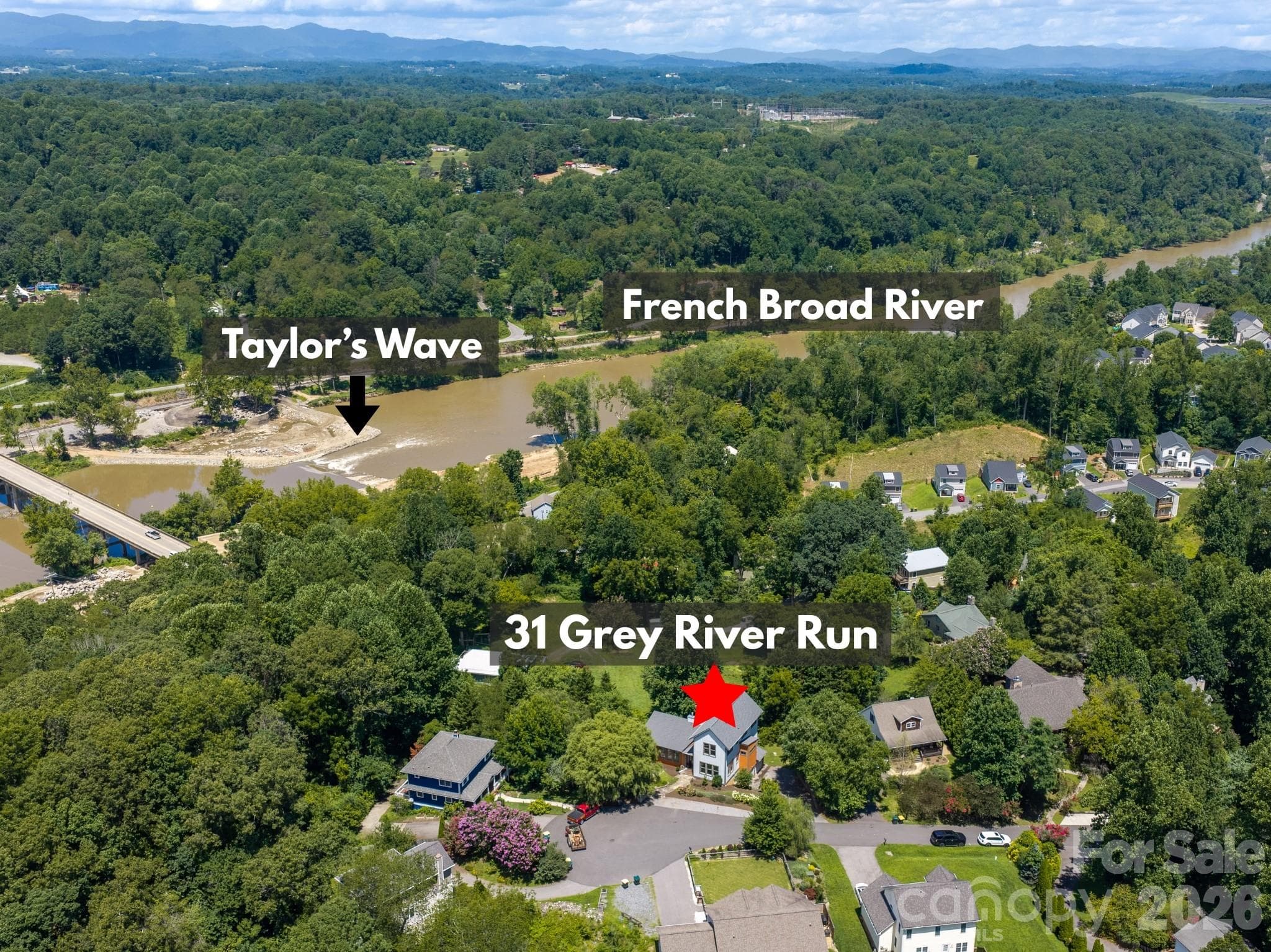 Single Family Residence at 31 Grey River Run, Woodfin, photo 3 of 43