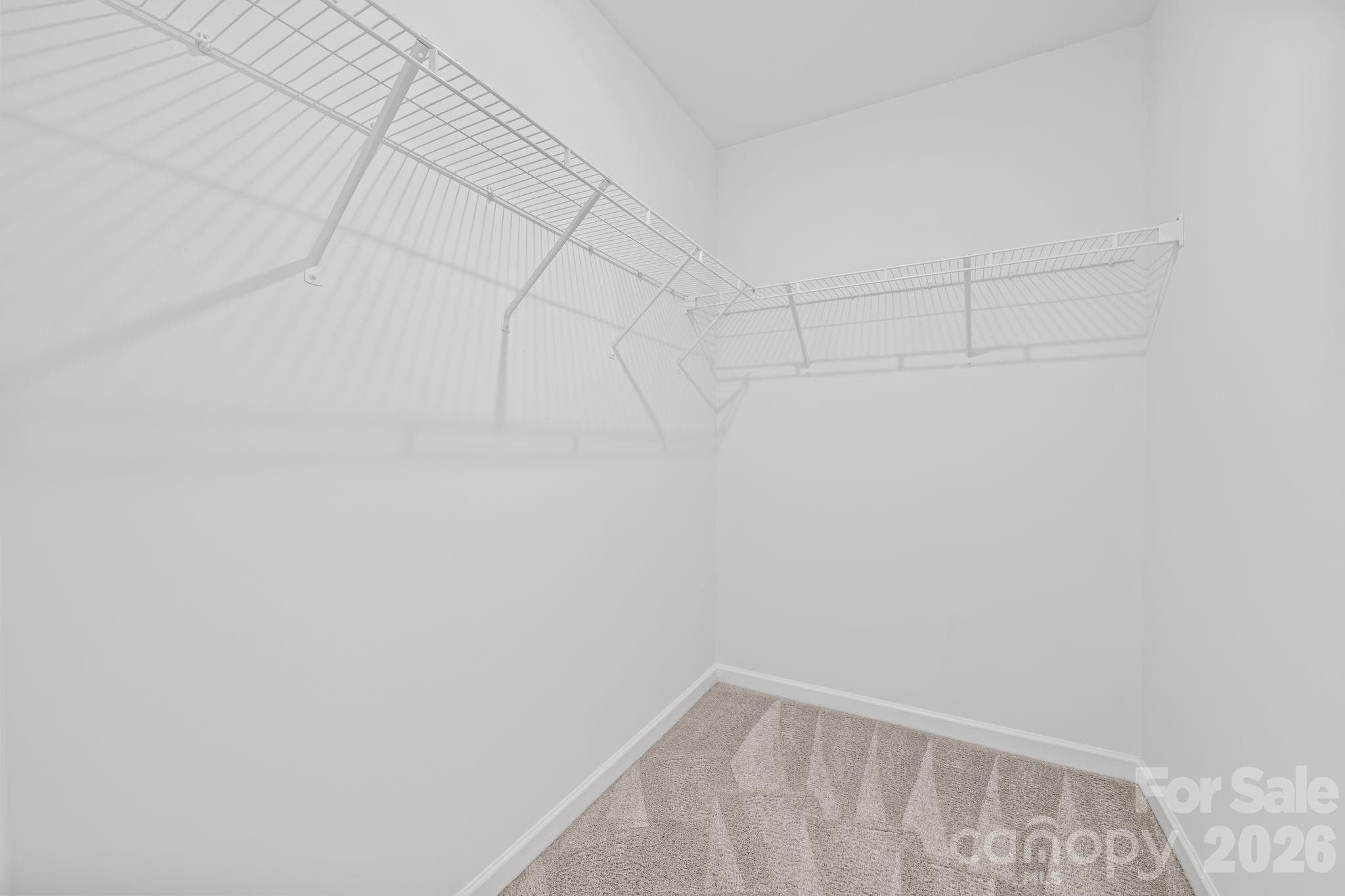 Huge walk in closet for owners suite. Both rooms have walk in closets - 5516 John Mcdowell Place, Charlotte
