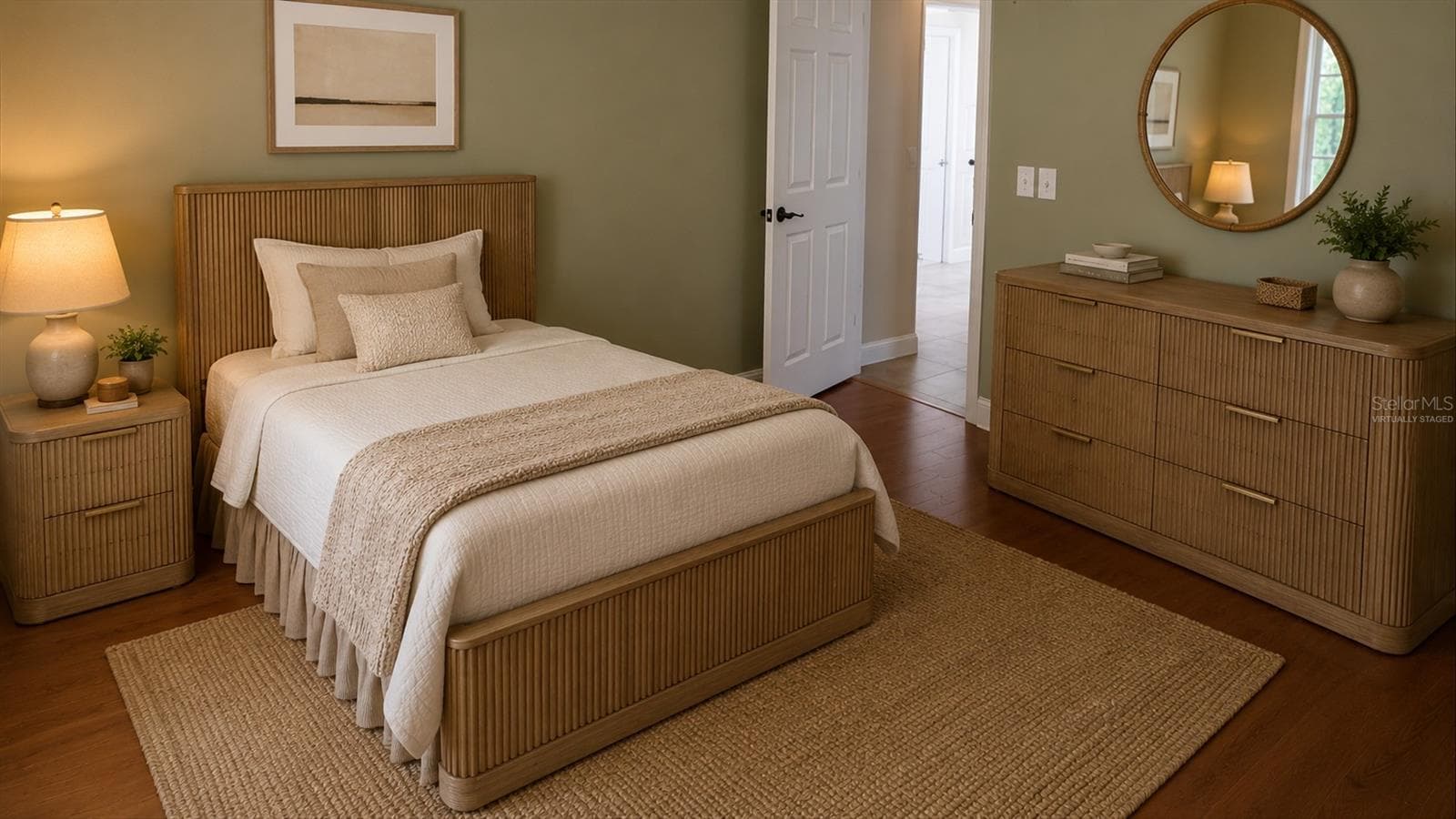 Bedroom - Virtually Staged - 1320 SASSAFRAS AVE, ALTAMONTE SPRINGS