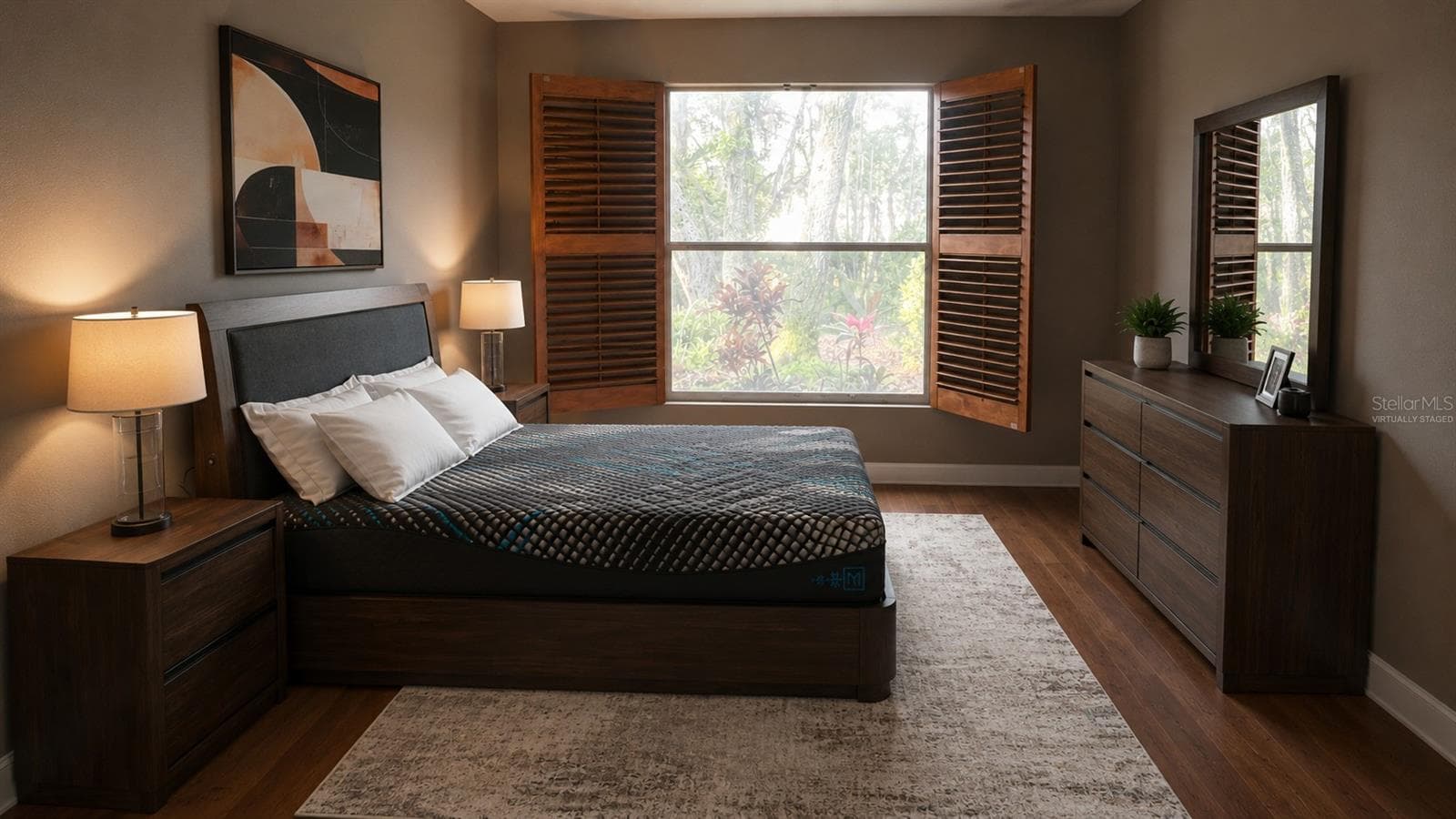 Bedroom - Virtually Staged - 1320 SASSAFRAS AVE, ALTAMONTE SPRINGS