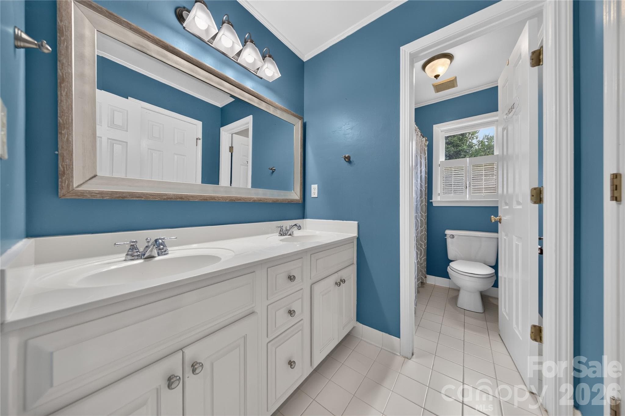 Hall bathroom - 2615 Providence Hills Drive, Matthews
