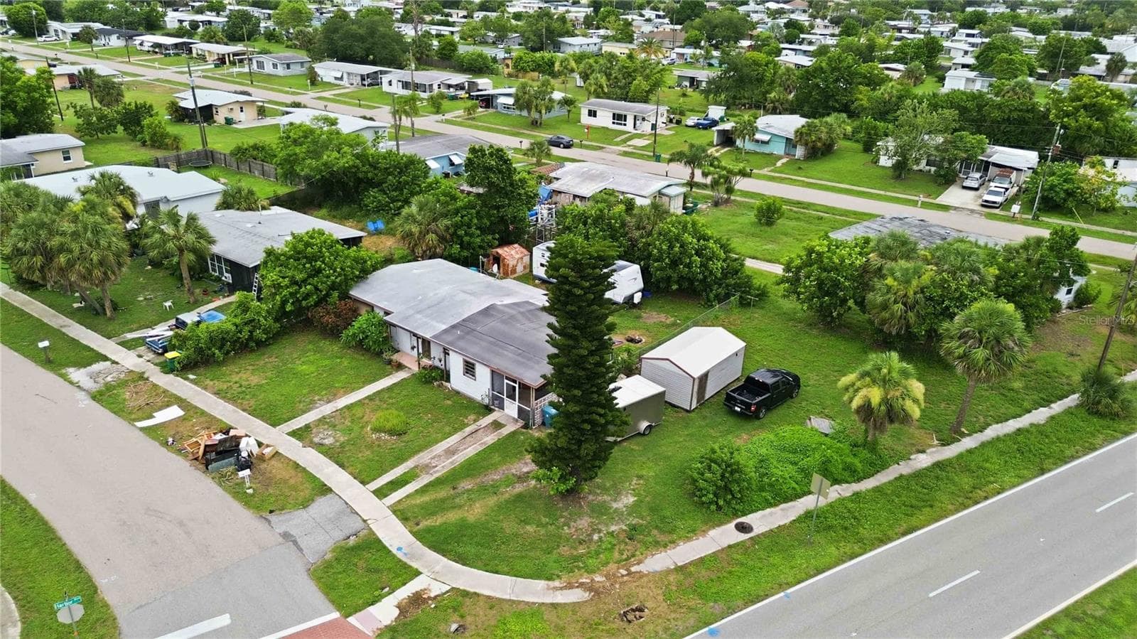 Single Family Residence at 21378 PERCY AVE, PORT CHARLOTTE, photo 40 of 43